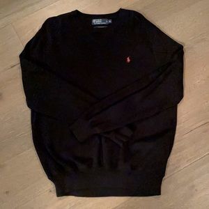 Polo by Ralph Lauren black crew neck sweater